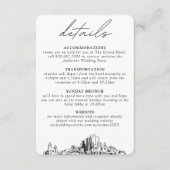 フェニックス結婚の垂直詳細 エンクロージャーカード (正面)