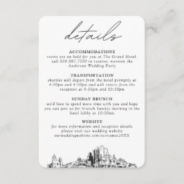 フェニックス結婚の垂直詳細 エンクロージャーカード