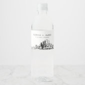 フェニックス結婚スカイライン ペットボトルラベル (正面)