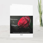 フェニックス誕生 カード (裏面)