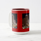 フェニックス超高層ビルアットナイトマグ ツートーンマグカップ (正面左)