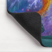 フェニックス飛んでいるアットナイト マウスパッド (コーナー)