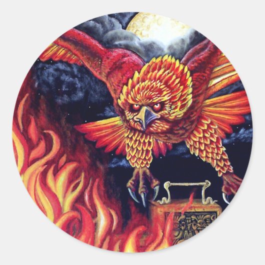 フェニックス飛行 ラウンドシール (正面)