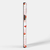 フェニックス鳥とフェニックスの花のシームレスパターン Case-Mate iPhoneケース (裏面 / 右)