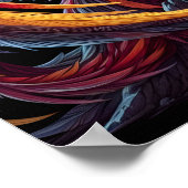 フェニックス鳥 ポスター (角)