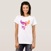 フェニックス鳥 Tシャツ (正面フル)