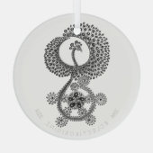 フェニックス10年 ガラスオーナメント (裏面)