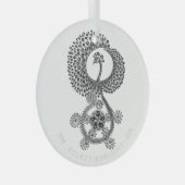 フェニックス10年 ガラスオーナメント (正面右)