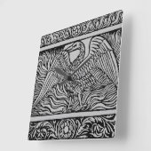 フェニックス1524年 スクエア壁時計 (傾斜)