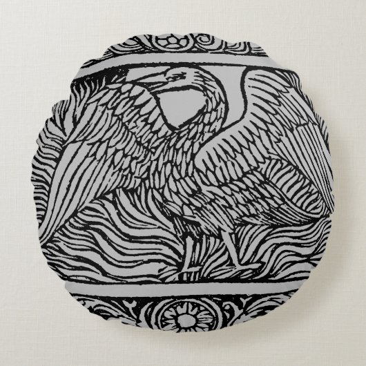 フェニックス1524年 ラウンドクッション (正面)