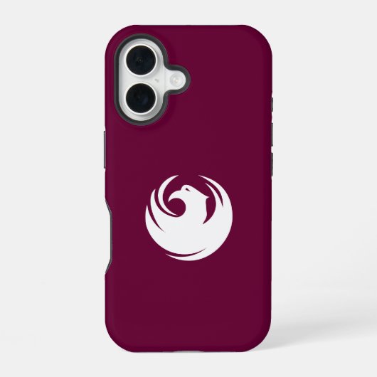 フェニックス (アリゾナ州)の旗 iPhone 16ケース (裏面)