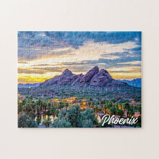 フェニックス、アリゾナ、統一された州 ジグソーパズル (横)