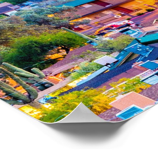 フェニックス、アリゾナ、統一された州 ポスター (角)