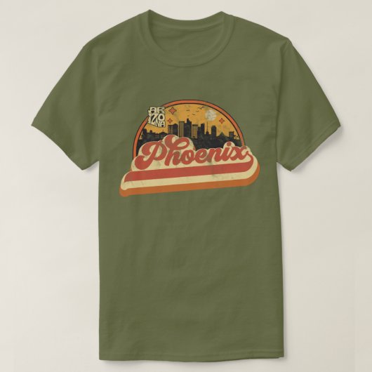フェニックス・アリゾナ Tシャツ (デザイン正面)