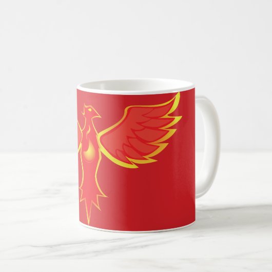 フェニックス コーヒーマグカップ (正面右)
