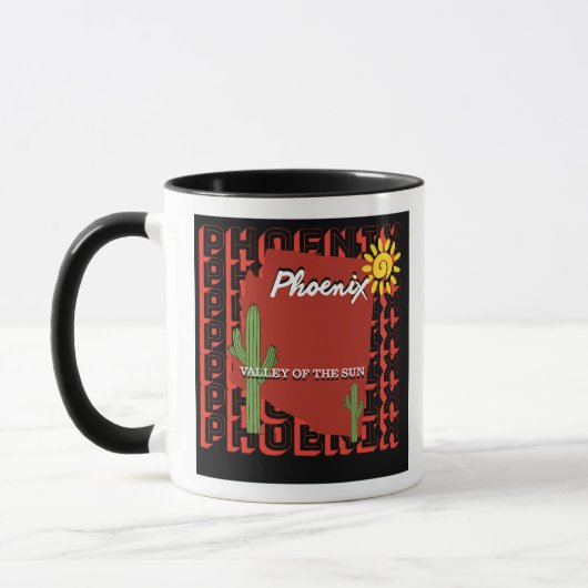 フェニックス コーヒーマグ マグカップ (左)