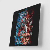 フェニックス スクエア壁時計 (傾斜)