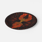 フェニックス・ツリー・オブ・ライフ ペーパープレート (アングル)