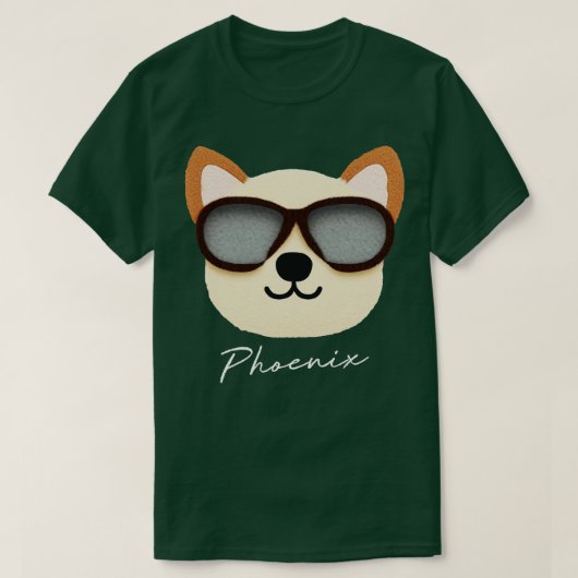 フェニックス・ドッグ Tシャツ (デザイン正面)