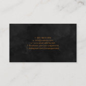 フェニックス&ドラゴンオーナメント 名刺 (裏面)