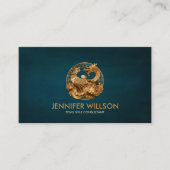 フェニックス&ドラゴンオーナメント 名刺 (正面)