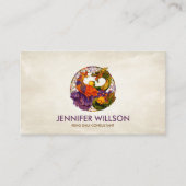 フェニックス&ドラゴンオーナメント 名刺 (正面)