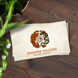 フェニックス&ドラゴンオーナメント 名刺