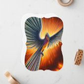 フェニックス ノートカード (正面/裏面インサイチュ)