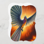 フェニックス ノートカード (正面/裏面)