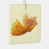 フェニックス・バードイン・フライト セラミックオーナメント (右)