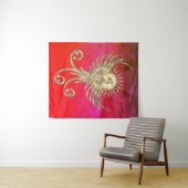 フェニックス·ライジング タペストリー (インサイチュ(横))