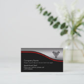 フェニックス・ライジング、赤いスウーシュ、アポイントメントカード 名刺 (スタンド正面)