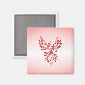 フェニックス・レッド飛行 マグネット (正面/裏面)