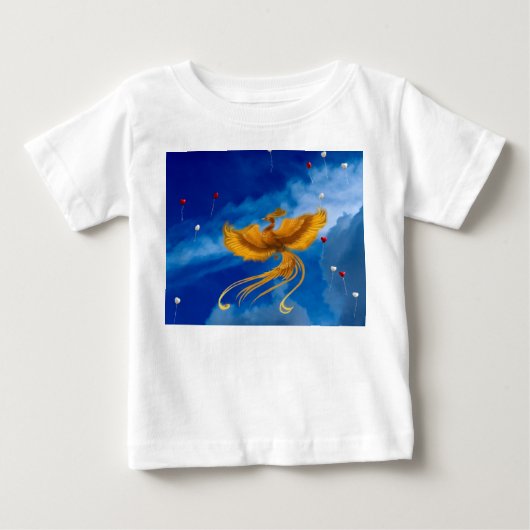 フェニックス / 不死鳥 ベビーTシャツ (正面)