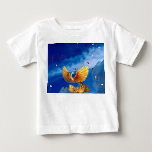 フェニックス / 不死鳥 ベビーTシャツ (正面)