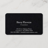 フェニックス 名刺 (裏面)