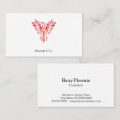 フェニックス 名刺 (正面/裏面)