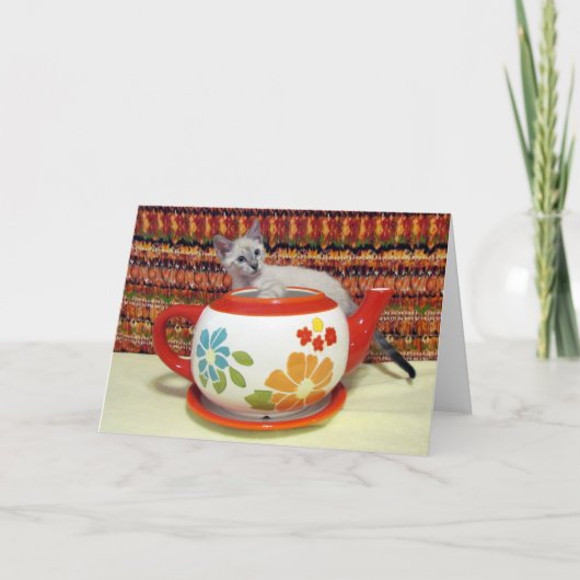 フェニックス – 水のテスト – グリーティングカード (正面)