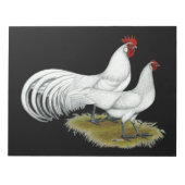 フェニックス：白ペア ノートパッド (正面)