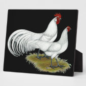 フェニックス：白ペア フォトプラーク (側面)