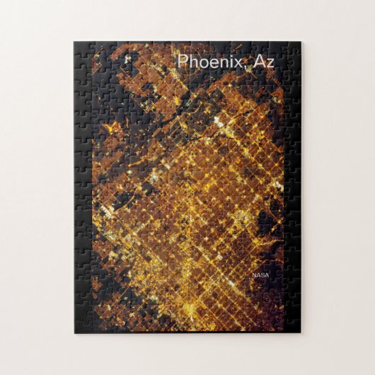 フェニックス、Az NASA ISSモダン宇宙ステーション写真 ジグソーパズル (縦)