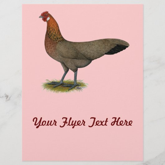 フェニックス： BBレッドヘン チラシ (正面)