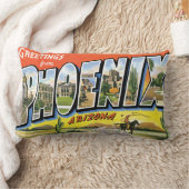 フェニックスArizonからの挨拶 ランバークッション (ブランケット)