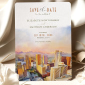 フェニックスArizona Skyline Save the Date 招待状