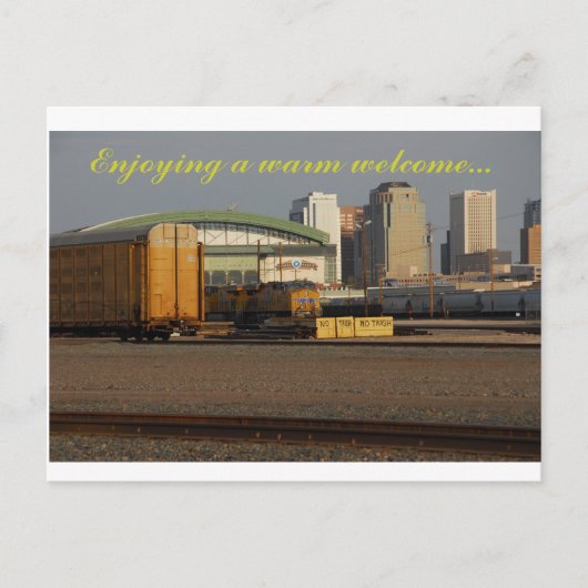 フェニックスAZからの温かい歓迎 ポストカード (正面)