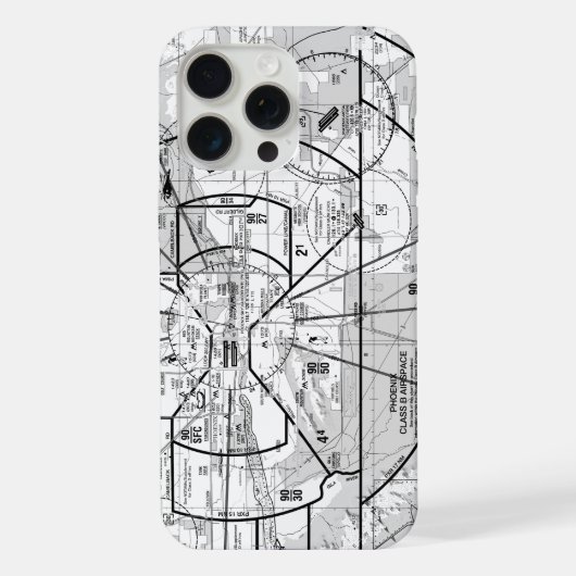 フェニックスTACチャート iPhoneケース (裏面)