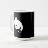 フェニッ頭が切れるクス コーヒーマグカップ (正面左)