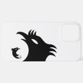 フェニッ頭が切れるクス iPhoneケース (裏面横)