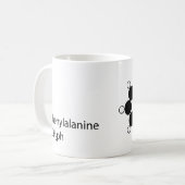 フェニルアラニン コーヒーマグカップ (正面左)