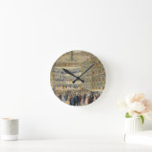 フェニーチェ劇場でマスクされたボール，ヴェネツィア， 19th ラウンド壁時計 (ホーム)